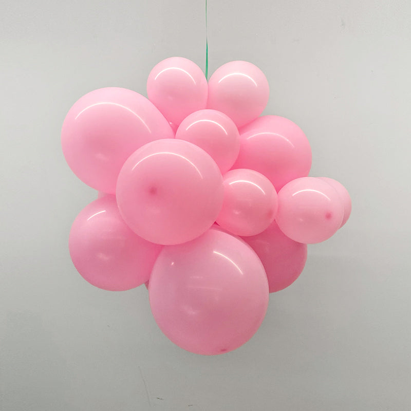 Matte 5" Latex Balloons 100 pcs Light Pink