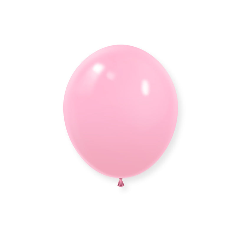 Matte 10" Latex Balloons 100 Pcs Light Pink