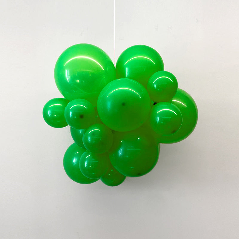 Matte 18" Latex Balloons 10 Pcs Lime Green