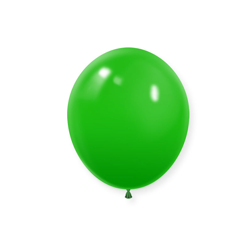 Matte 10" Latex Balloons 100 Pcs Lime Green