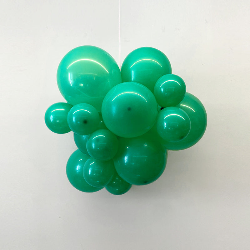 Matte 12" Latex Balloons 25 Pcs Mid Green