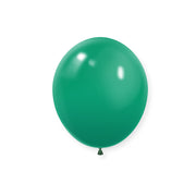 Matte 10" Latex Balloons 100 Pcs Mid Green