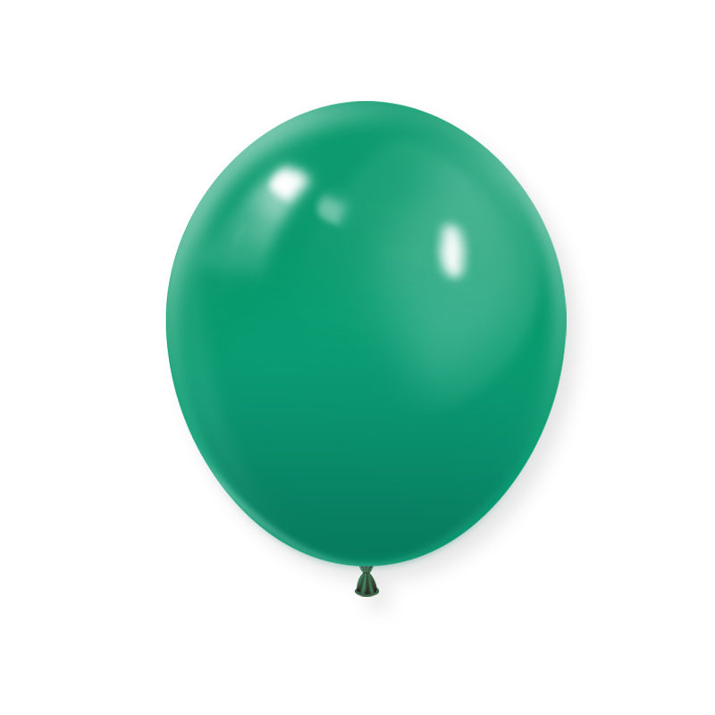 Matte 12" Latex Balloons 25 Pcs Mid Green