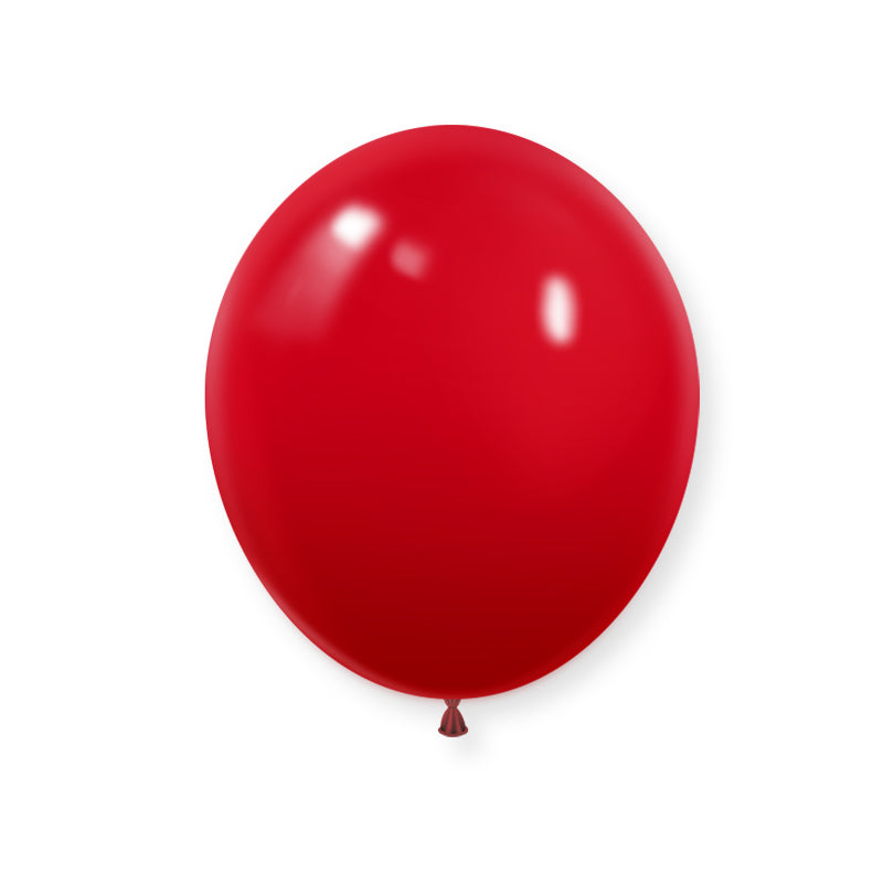 Matte 12" Latex Balloons 25 Pcs Red