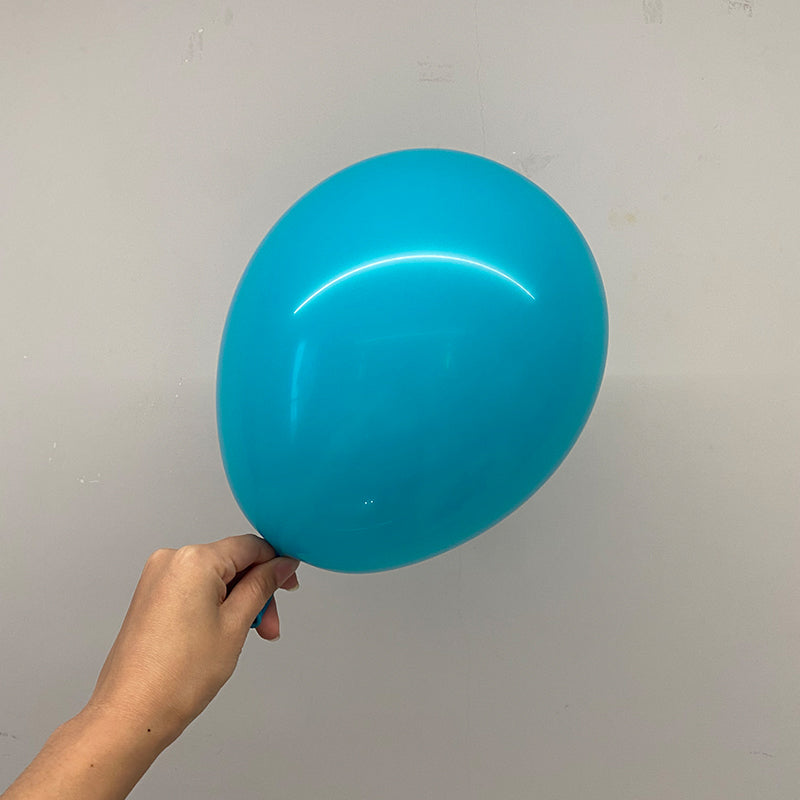 Matte 36" Latex Balloons 5 Pcs Turqueza