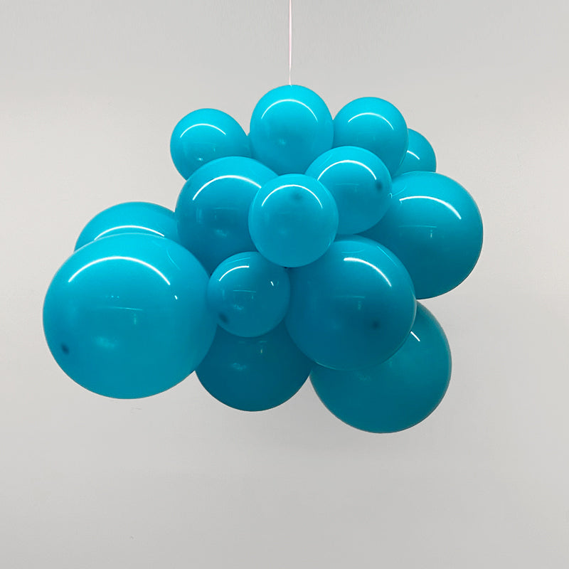 Matte 5" Latex Balloons 100 pcs Turqueza