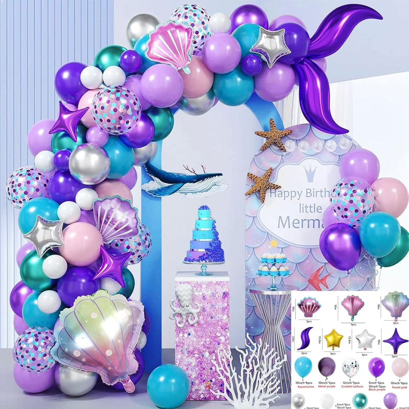Matte 36" Latex Balloons 5 Pcs Turqueza