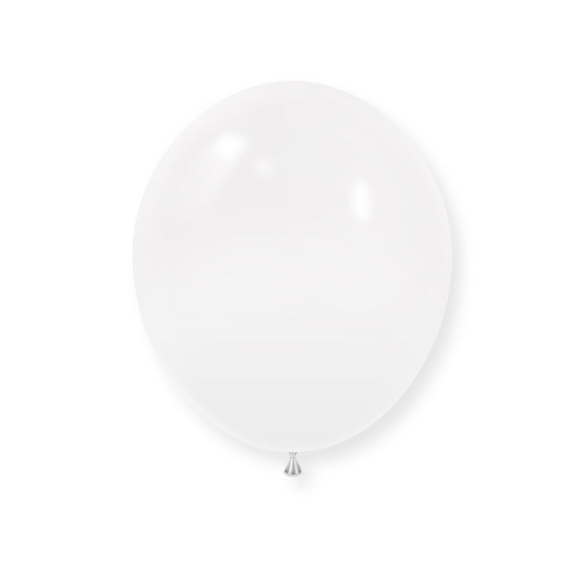 Matte 12" Latex Balloons 25 Pcs White