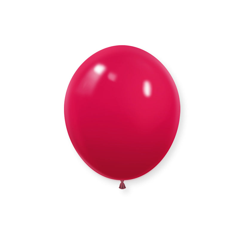 Matte 10" Latex Balloons 100 Pcs Wild Red