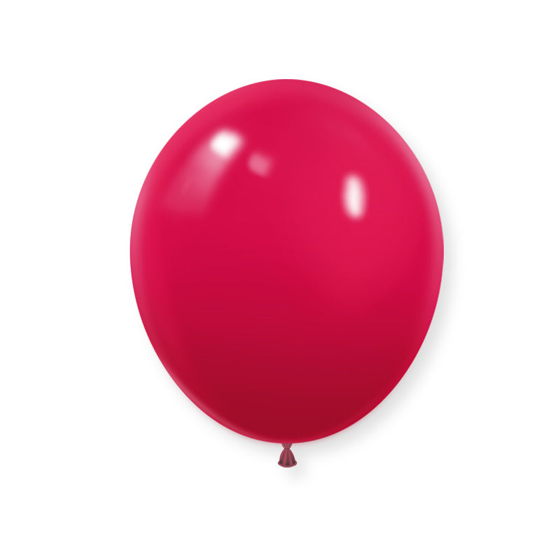 Matte 12" Latex Balloons 25 Pcs Wild Red