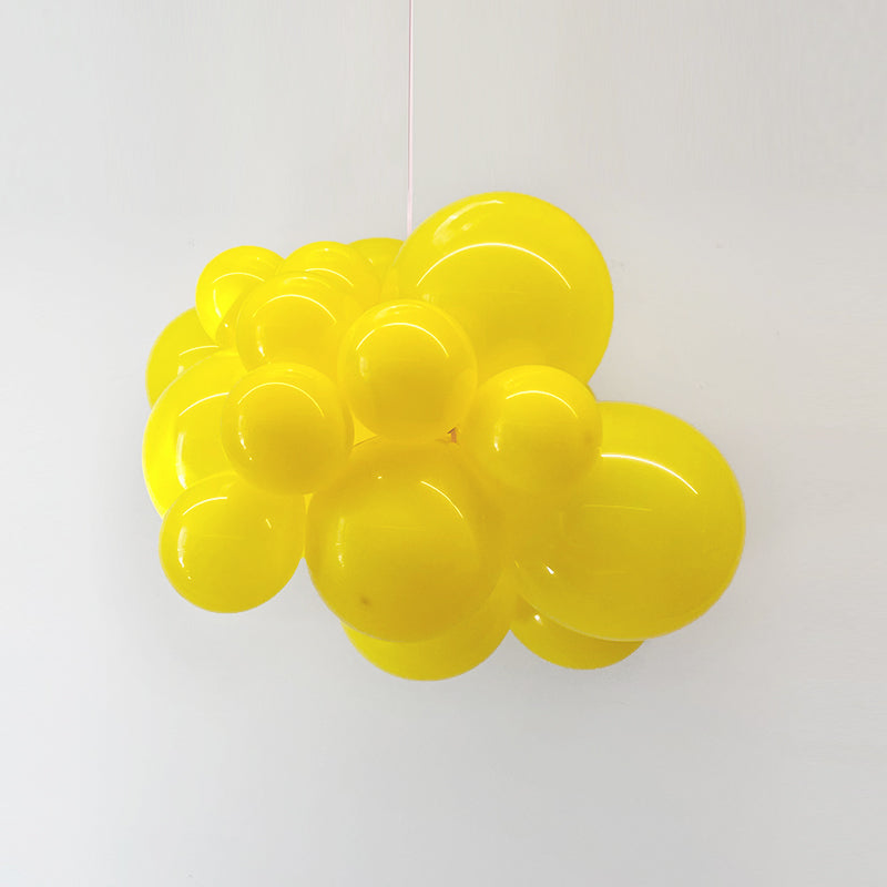 Matte 5" Latex Balloons 100 pcs Yellow