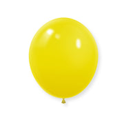 Matte 12" Latex Balloons 25 Pcs Yellow