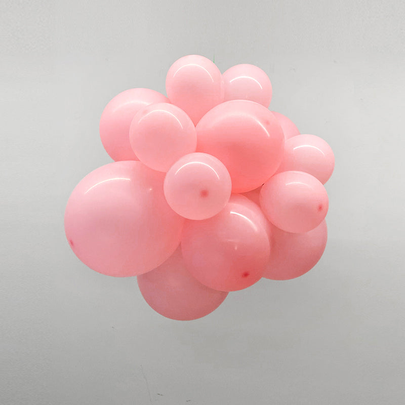Matte 5" Latex Balloons 100 pcs Baby Pink