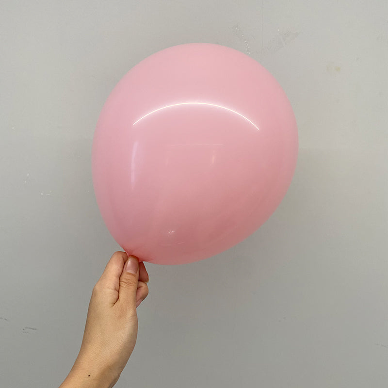 Matte 12" Latex Balloons 25 Pcs Baby Pink