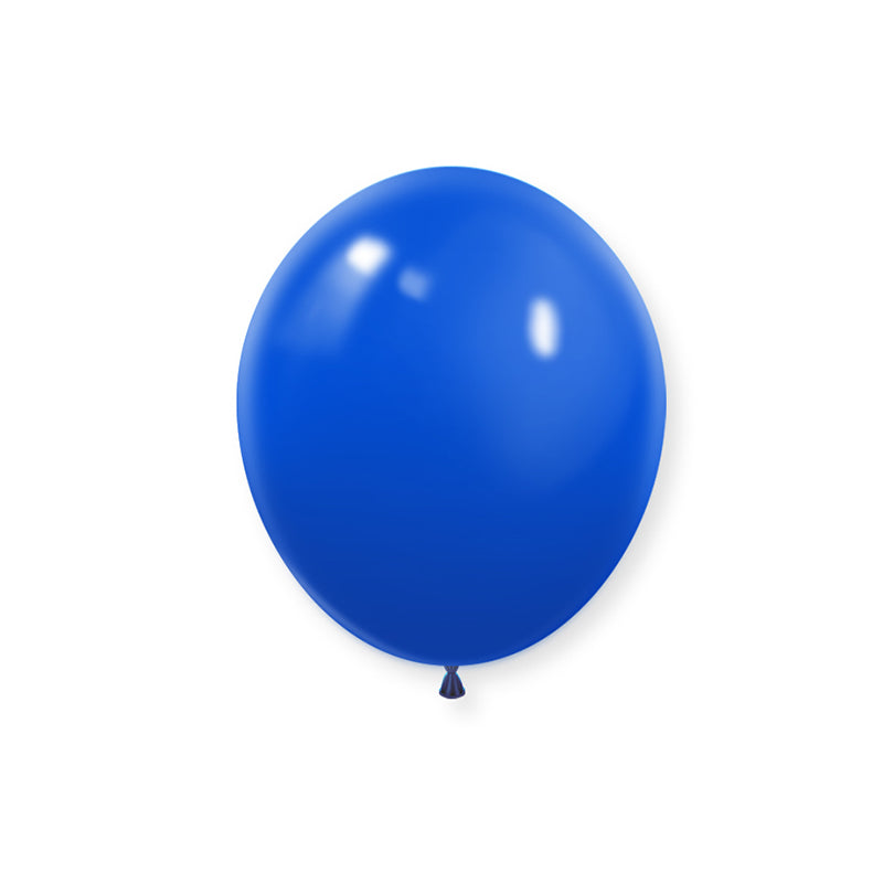 Matte 10" Latex Balloons 100 Pcs Royal Blue