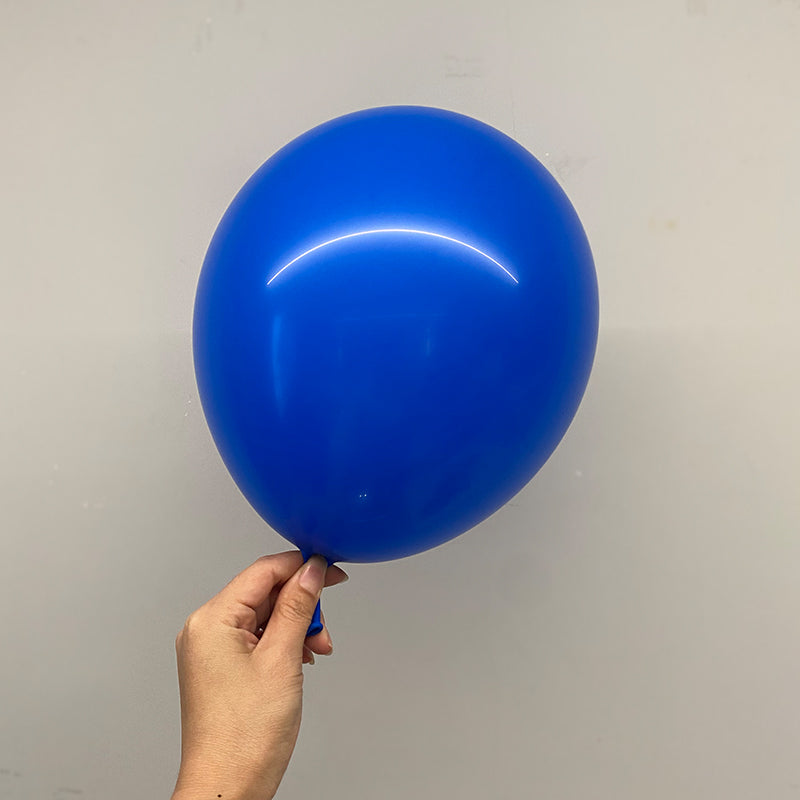 Matte 5" Latex Balloons 100 pcs Royal Blue