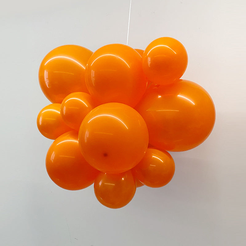 Matte 5" Latex Balloons 100 pcs Orange