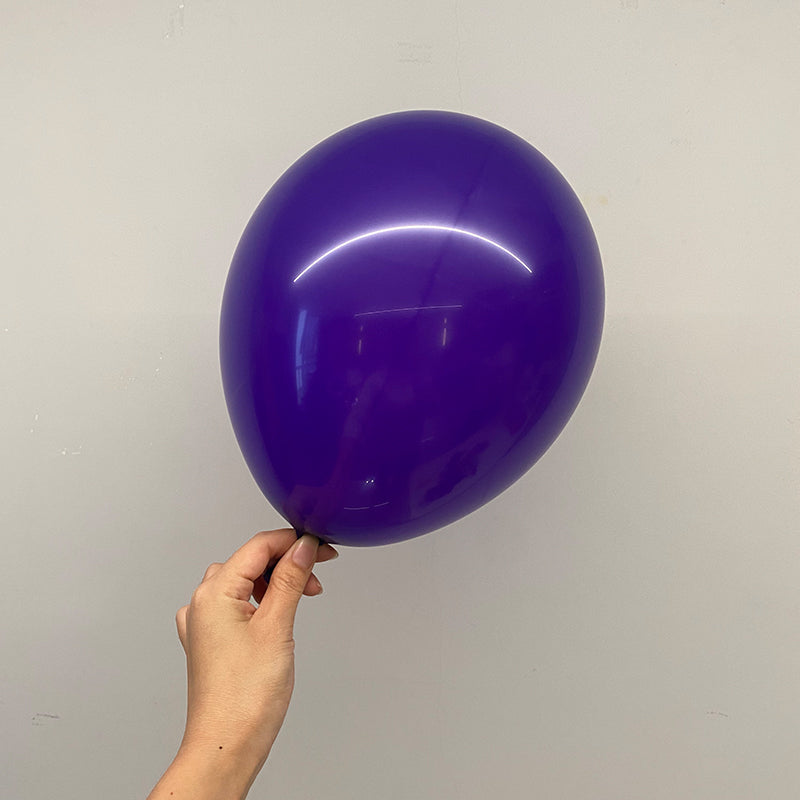 Matte 12" Latex Balloons 25 Pcs Purple