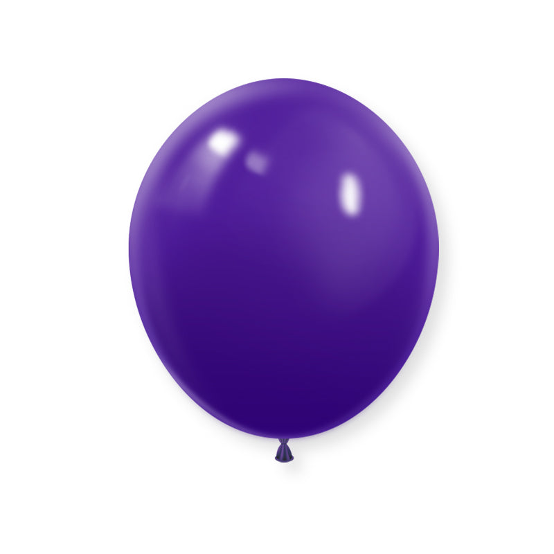 Matte 12" Latex Balloons 25 Pcs Purple
