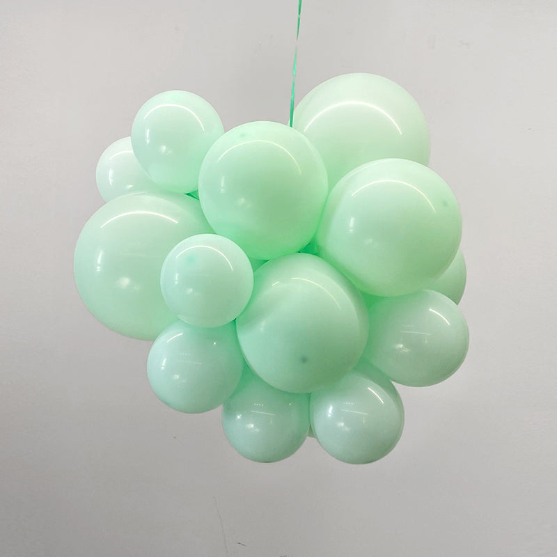10" Latex Balloons 100 Pcs Macaroon Green