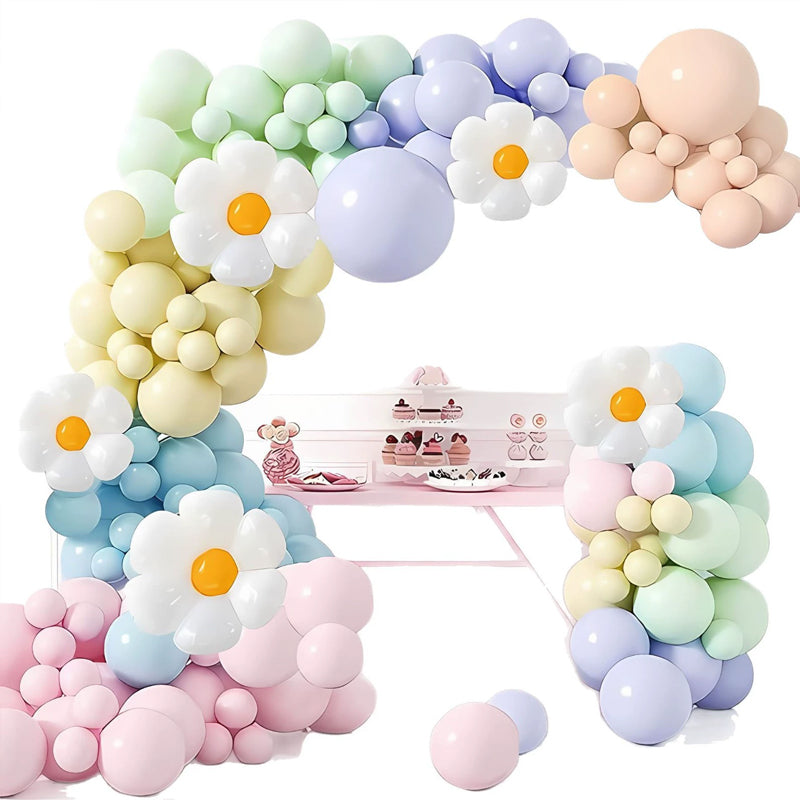 36" Latex Balloons 5 Pcs Macaroon Green