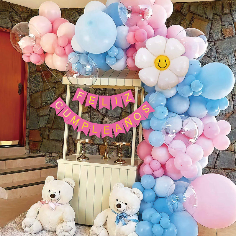 10" Latex Balloons 100 Pcs Macaroon Blue