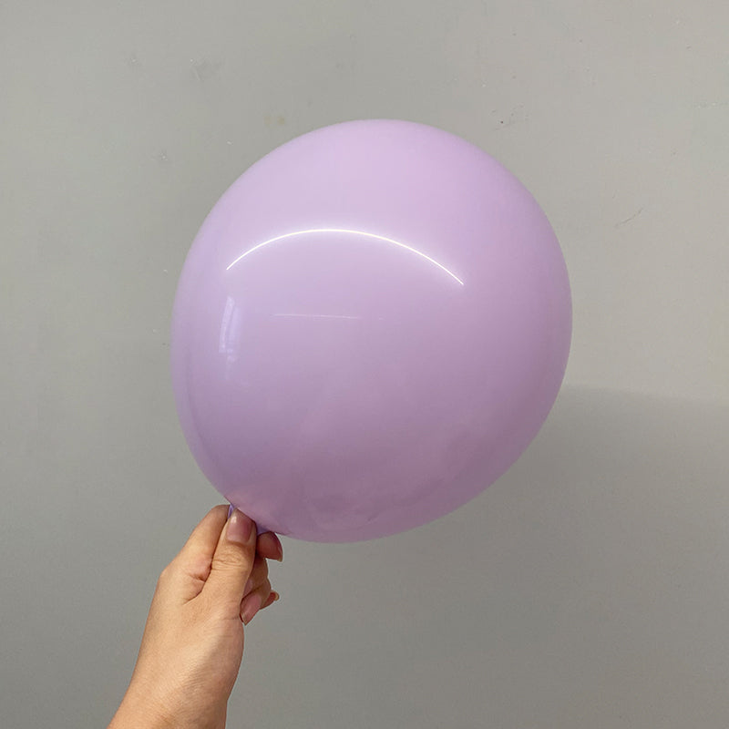 10" Latex Balloons 100 Pcs Macaroon Purple