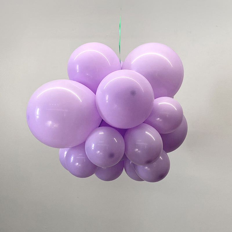 10" Latex Balloons 100 Pcs Macaroon Purple