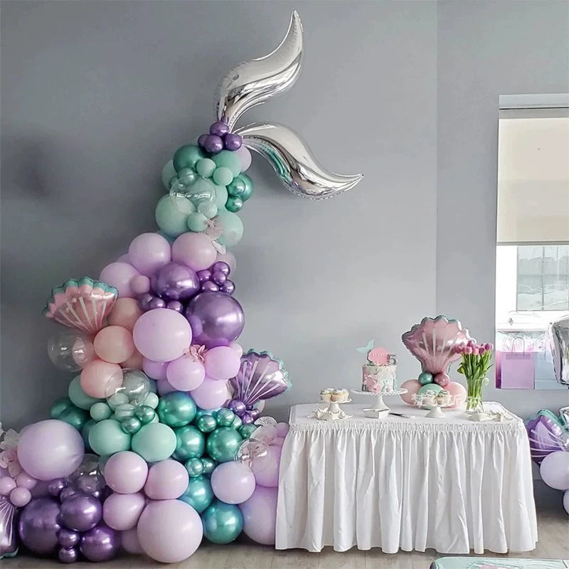 10" Latex Balloons 100 Pcs Macaroon Purple