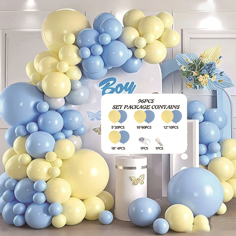 12" Latex Balloons 25 Pcs Macaroon Yellow
