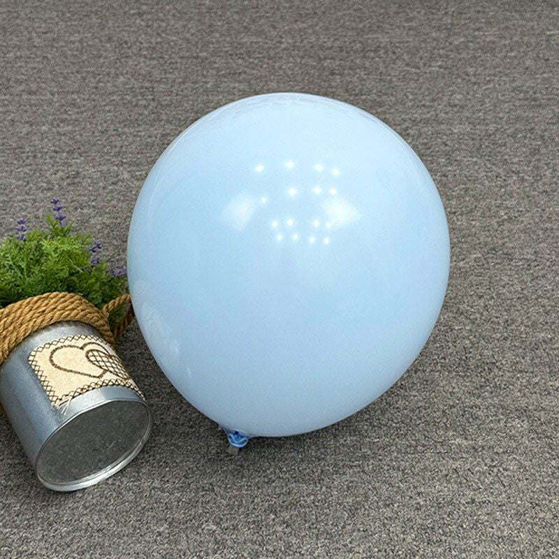 Pastel Blue Latex Party Balloons Round Helium Light Blue Bridal Blue Balloons for Wedding Bridal Shower Gender Reveal Birthday Party Decoration