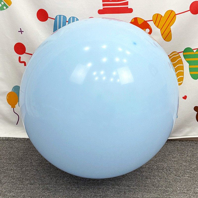 Pastel Blue Latex Party Balloons Round Helium Light Blue Bridal Blue Balloons for Wedding Bridal Shower Gender Reveal Birthday Party Decoration