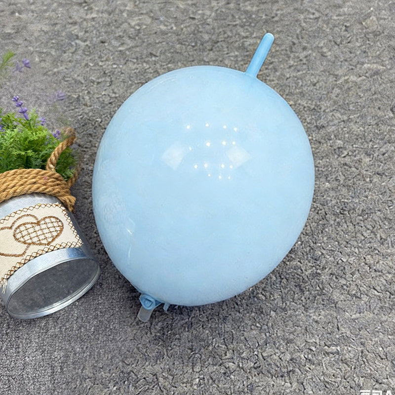 Pastel Blue Latex Party Balloons Round Helium Light Blue Bridal Blue Balloons for Wedding Bridal Shower Gender Reveal Birthday Party Decoration