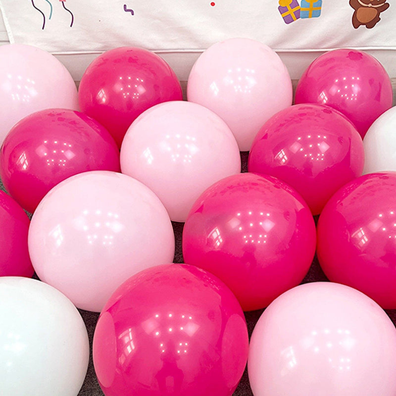 Pink Macaron Balloons Pink Latex Balloons Suitable For Girls Women's Birthdays Bridal Showers And Wedding Party Decorations Available In 5Inch 10Inch 12Inch 18Inch And 36Inch