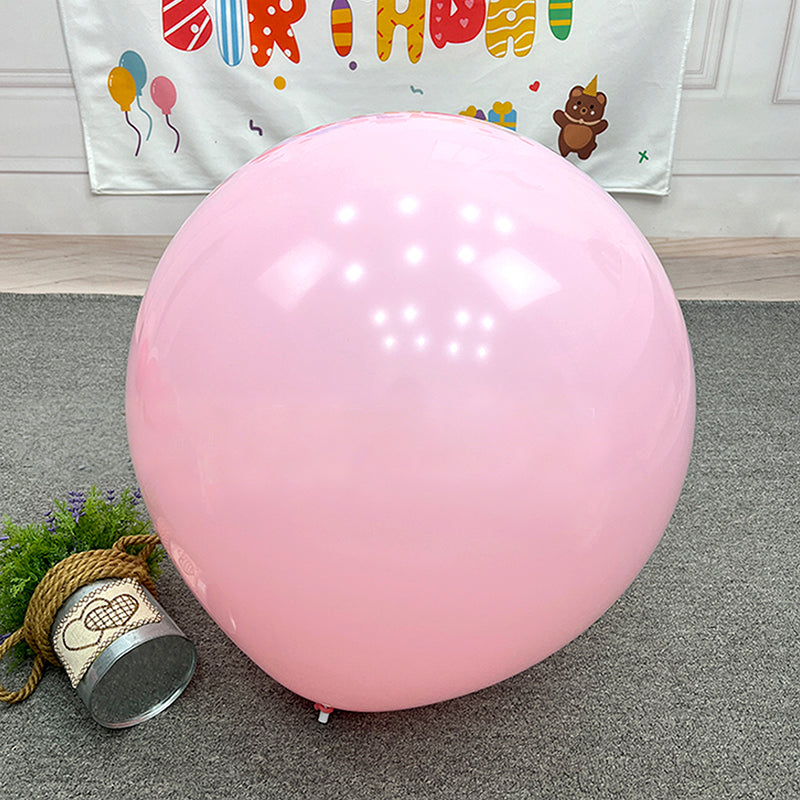 Pink Macaron Balloons Pink Latex Balloons Suitable For Girls Women's Birthdays Bridal Showers And Wedding Party Decorations Available In 5Inch 10Inch 12Inch 18Inch And 36Inch