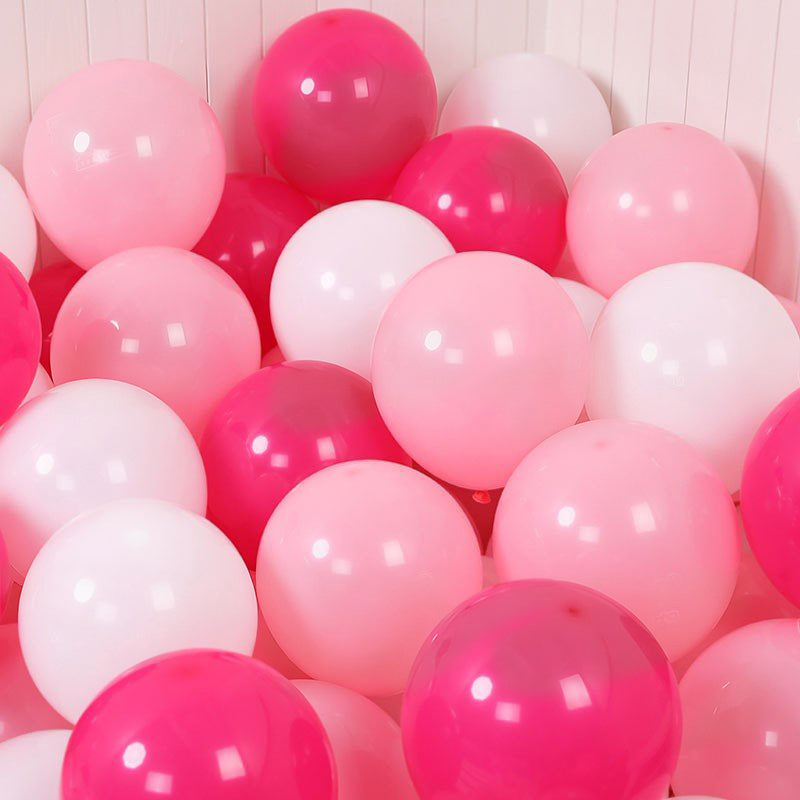 Pink Macaron Balloons Pink Latex Balloons Suitable For Girls Women's Birthdays Bridal Showers And Wedding Party Decorations Available In 5Inch 10Inch 12Inch 18Inch And 36Inch