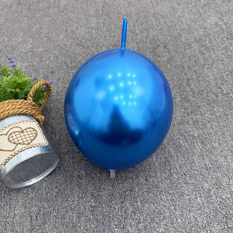 Metallic Blue Balloons Chrome Blue Latex Helium Balloons for Graduation Wedding Baby Shower Engagement Wedding Gender Reveal Birthday Party Decorations