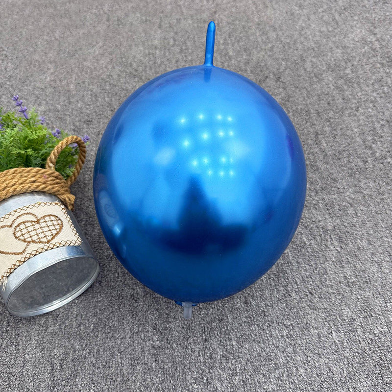 Metallic Blue Balloons Chrome Blue Latex Helium Balloons for Graduation Wedding Baby Shower Engagement Wedding Gender Reveal Birthday Party Decorations