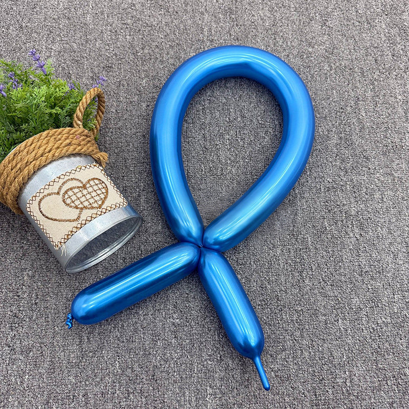 Metallic Blue Balloons Chrome Blue Latex Helium Balloons for Graduation Wedding Baby Shower Engagement Wedding Gender Reveal Birthday Party Decorations