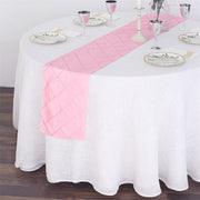 Polyester 108"x12" Table Runner Pink