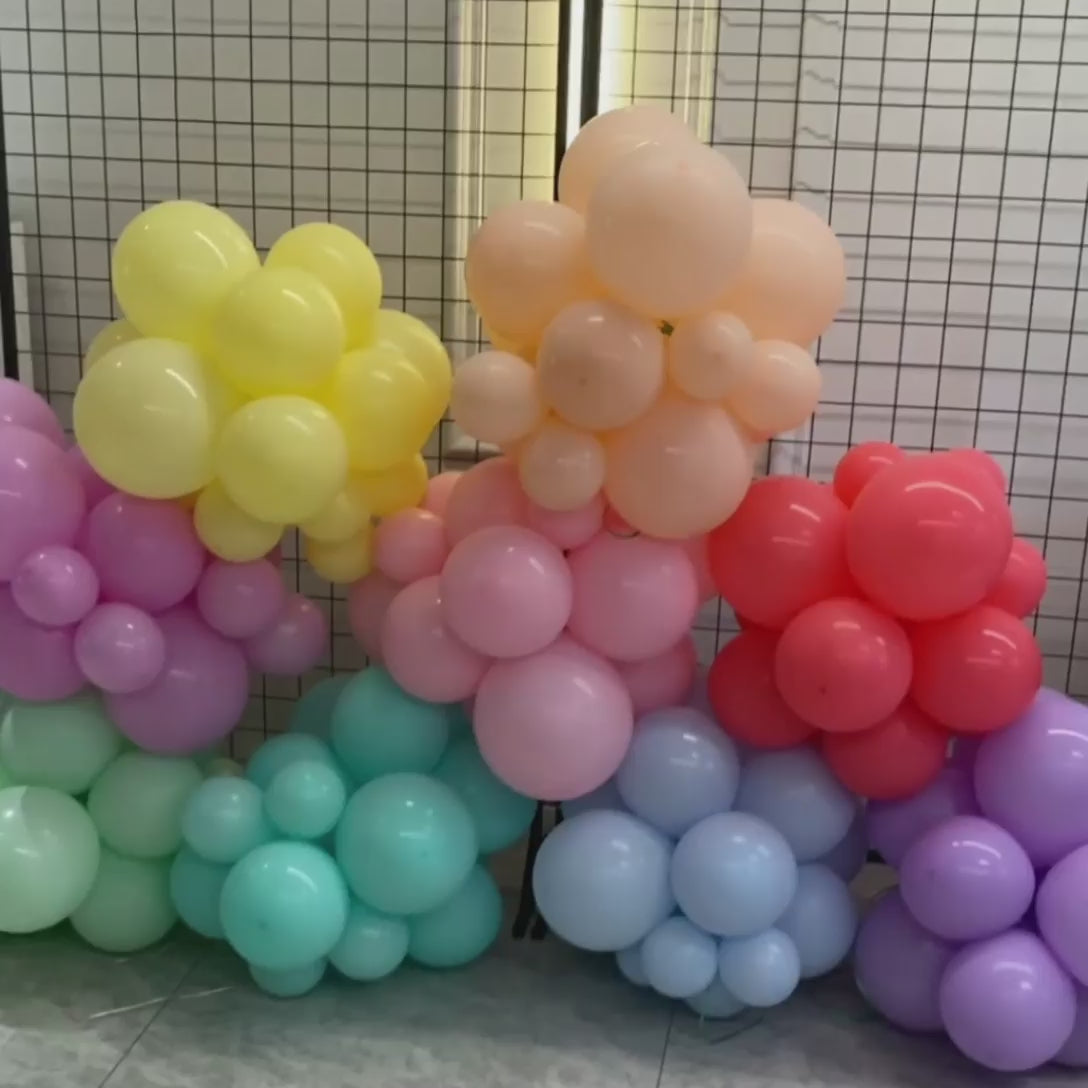 Cargar vídeo: 10&quot; Latex Balloons 100 Pcs Macaroon Blue