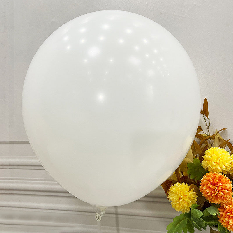 Matte White Balloons, for Balloon Garland or Balloon Arch as Party Decorations, Wedding Decorations, Neutral Baby Shower Decorations